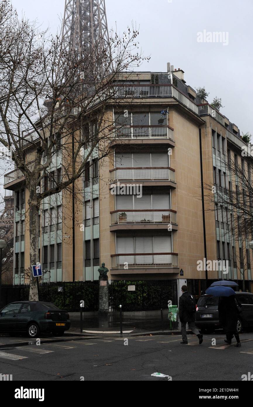 The Parisian appartement of Tunisia's former President Ben Ali's daughter Dorsaf Ben Ali and her husband Slim Chiboub placed in the 7th district, 18, Avenue Elisee-Reclus, in Paris, France, on January 24, 2011. Photo by Pierre Meunie/ABACAPRESS.COM Stock Photo