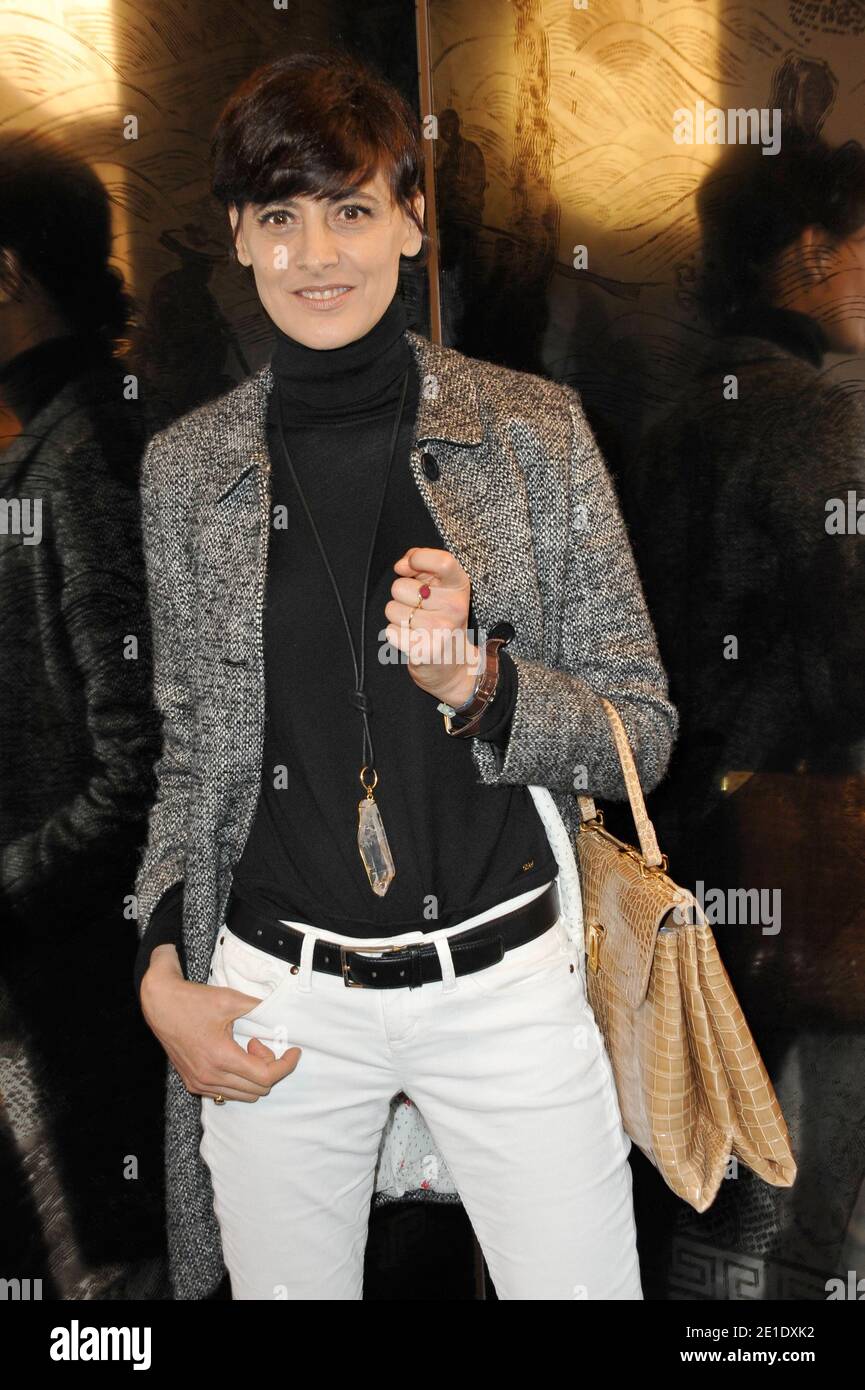 Ines de La Fressange attending the Chanel Fashion Show Spring/Summer 2011  Collection Launch held at Pavillon Cambon, on January 25, 2011 in Paris,  France. Photo by Thierry Orban/ABACAPRESS.COM Stock Photo - Alamy