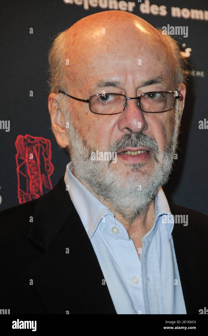 Bertrand Blier arriving to the Cesar Nominee Luncheon at Le Fouquet's restaurant, in Paris, France, on February 5th, 2011. Photo by Mireille Ampilhac/ABACAPRESS.COM Stock Photo