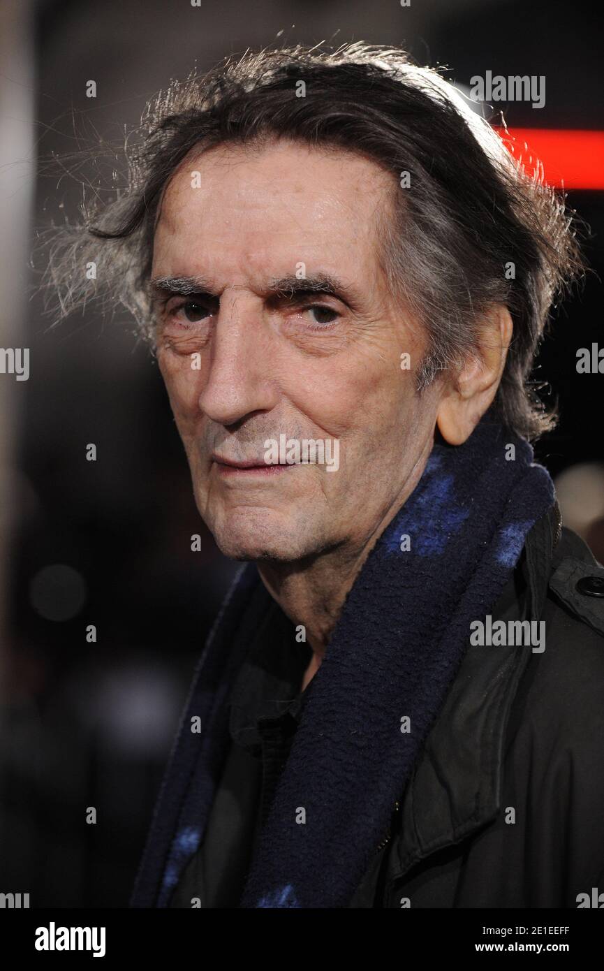 Harry Dean Stanton arriving at the premiere of Paramount Pictures