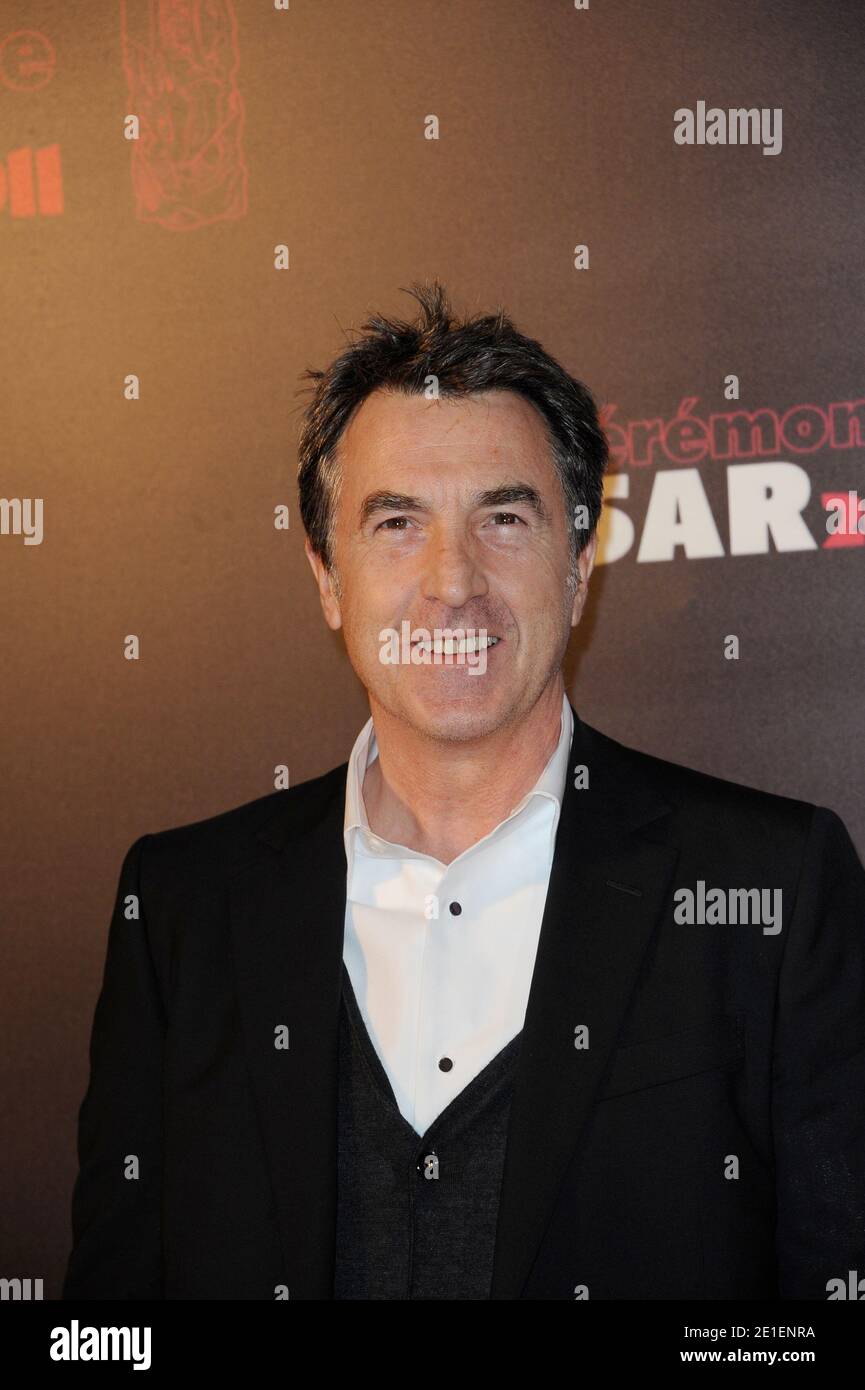 Francois Cluzet arriving to the 36th Cesar Film Awards held at the Theatre du Chatelet in Paris, France on February 25, 2011. Photo by Nicolas Briquet/ABACAPRESS.COM Stock Photo