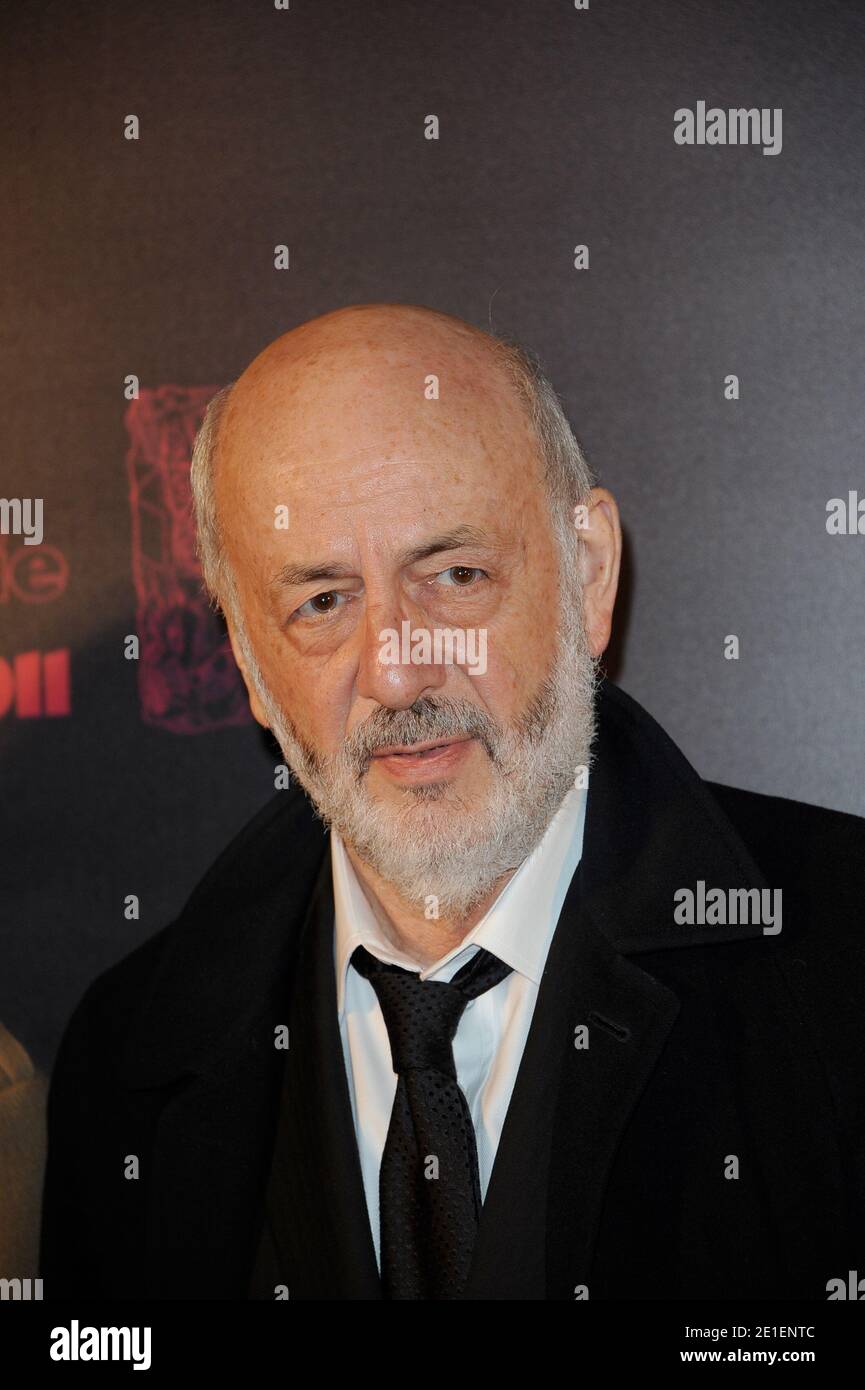 Bertrand Blier arriving to the 36th Cesar Film Awards held at the Theatre du Chatelet in Paris, France on February 25, 2011. Photo by Nicolas Briquet/ABACAPRESS.COM Stock Photo