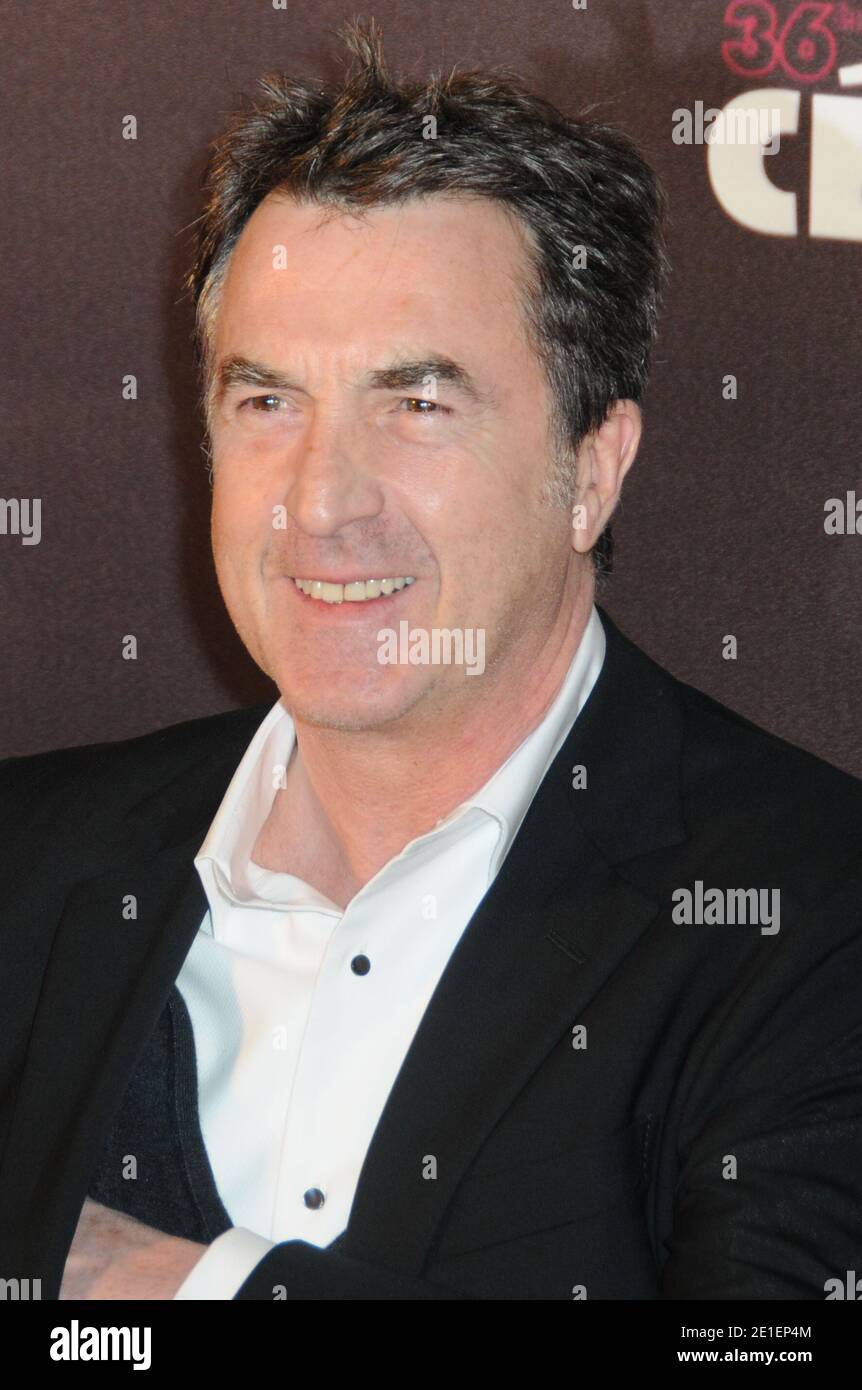 Francois Cluzet arriving to the 36th annual Cesar Awards ceremony held at the Theatre du Chatelet in Paris, France on February 25, 2011. Photo by Mireille Ampilhac/ABACAPRESS.COM Stock Photo