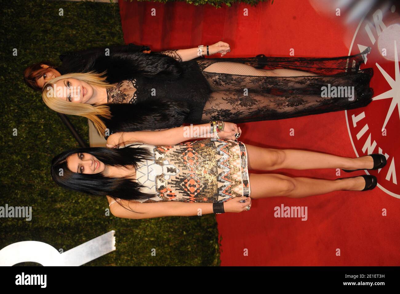 Lourdes Leon (L) and Madonna arrive at the Vanity Fair Oscar party hosted by Graydon Carter held at Sunset Tower in West Hollywood on February 27, 2011. Photo by Mehdi Taamallah/ABACAUSA.COM Stock Photo