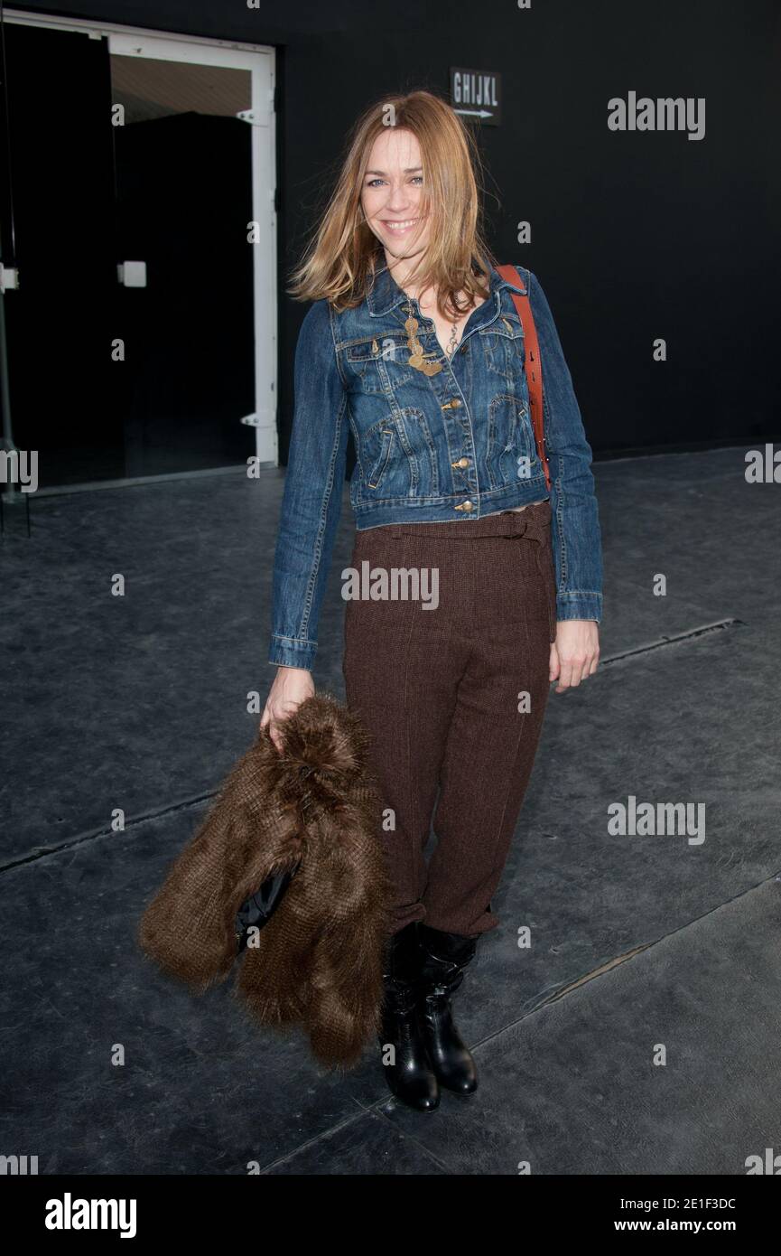 Marie-Josee Croze attends the Sonia Rykiel Ready to Wear Autumn/Winter 2011/ 2012 show, during