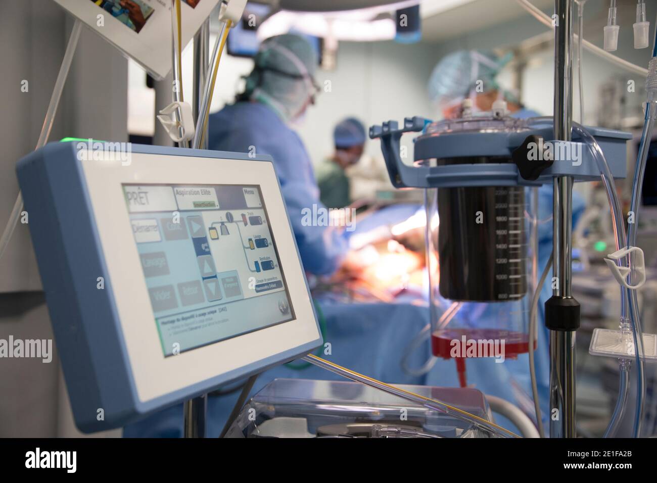 operating room device used in cardiac surgery Stock Photo Alamy
