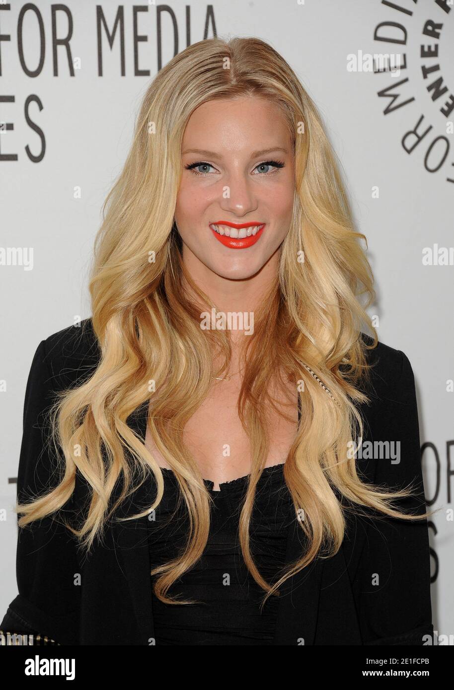 Heather Morris arrives at Paley Center for Media's Paleyfest 2011 event  honoring 'Glee' held at Saban Theater on March 16, 2011 in Beverly Hills,  California. Photo by Lionel Hahn/ABACAPRESS.COM Stock Photo - Alamy