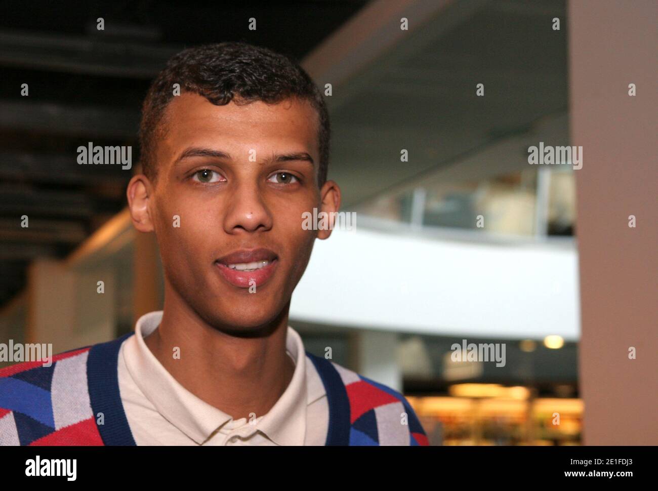 The Belgian singer's Stromae during his dedication session to the FNAC