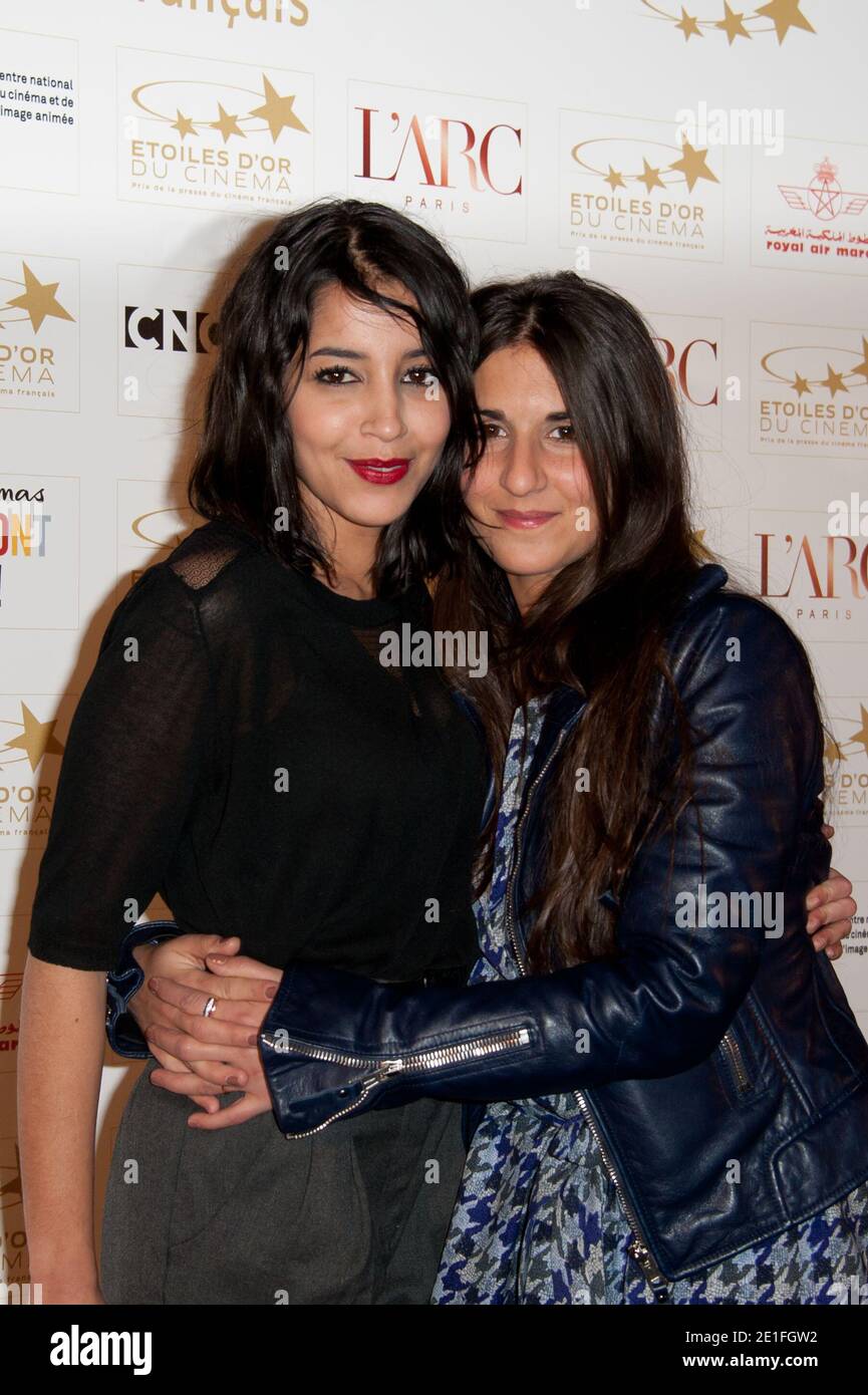 Leila Bekhti and Geraldine Nakache attends 'Les Etoiles d'Or du Cinema