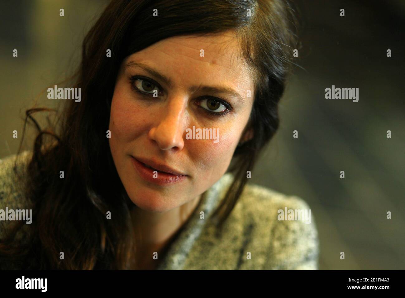 French actress Anna Mouglalis during a photocall for the film 'Chez Gino' in Lille, northern France on March 25, 2011. Photo by Sylvain Lefevre/ABACAPRESS.COM Stock Photo