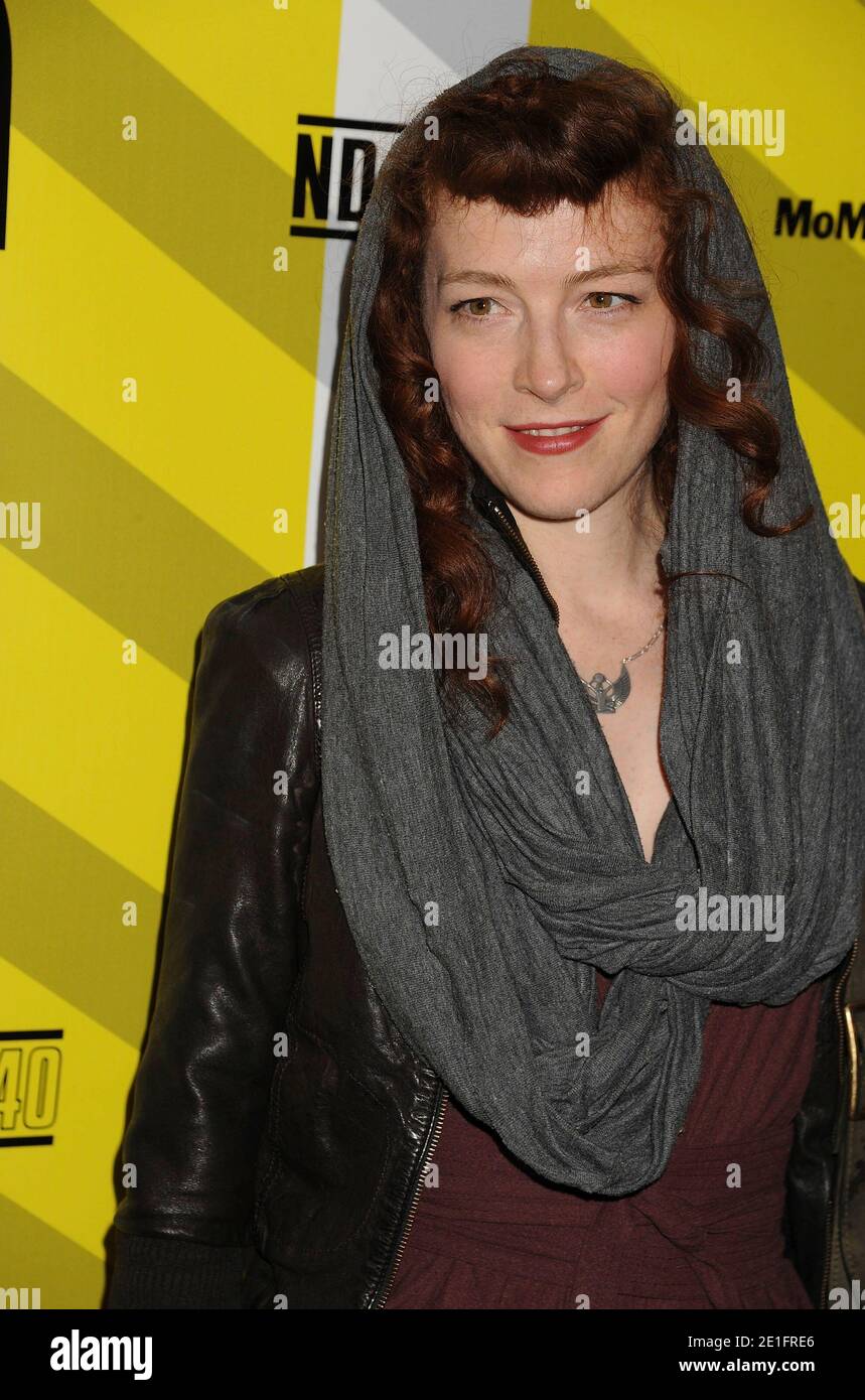 Melissa auf der Maur attending the premiere of P. David Ebersole's documentary 'Hit So Hard' held at the Museum of Modern Art in New York City, NY, USA, on March 28, 2011. Photo by Graylock/ABACAPRESS.COM Stock Photo