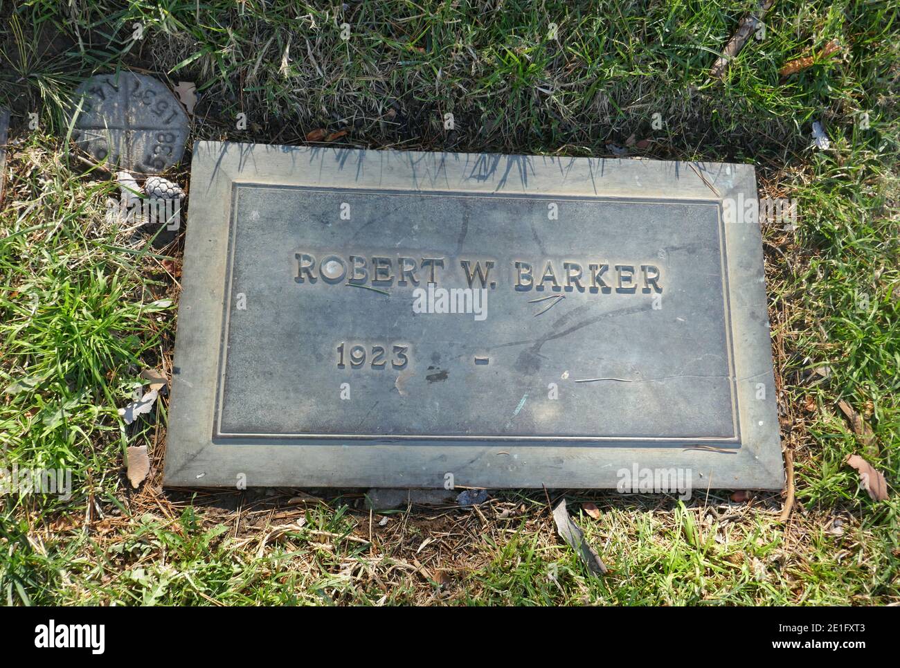 Los Angeles, California, USA 29th December 2020 A general view of atmosphere of Television Host Bob Barker's Future Grave at Forest Lawn Memorial Park Hollywood Hills on December 29, 2020 in Los Angeles, California, USA. Photo by Barry King/Alamy Stock Photo Stock Photo