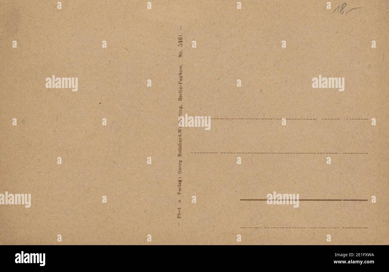 Lobetal, Brandenburg Lobetaler Anlagen (back Stock Photo Alamy