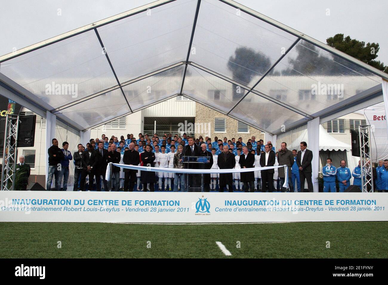 Atmosphere during the inauguration of the