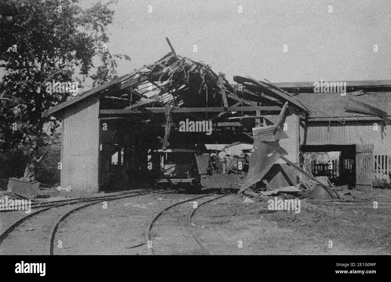 boiler explosion, Labasa, Photographer unknown, 1912