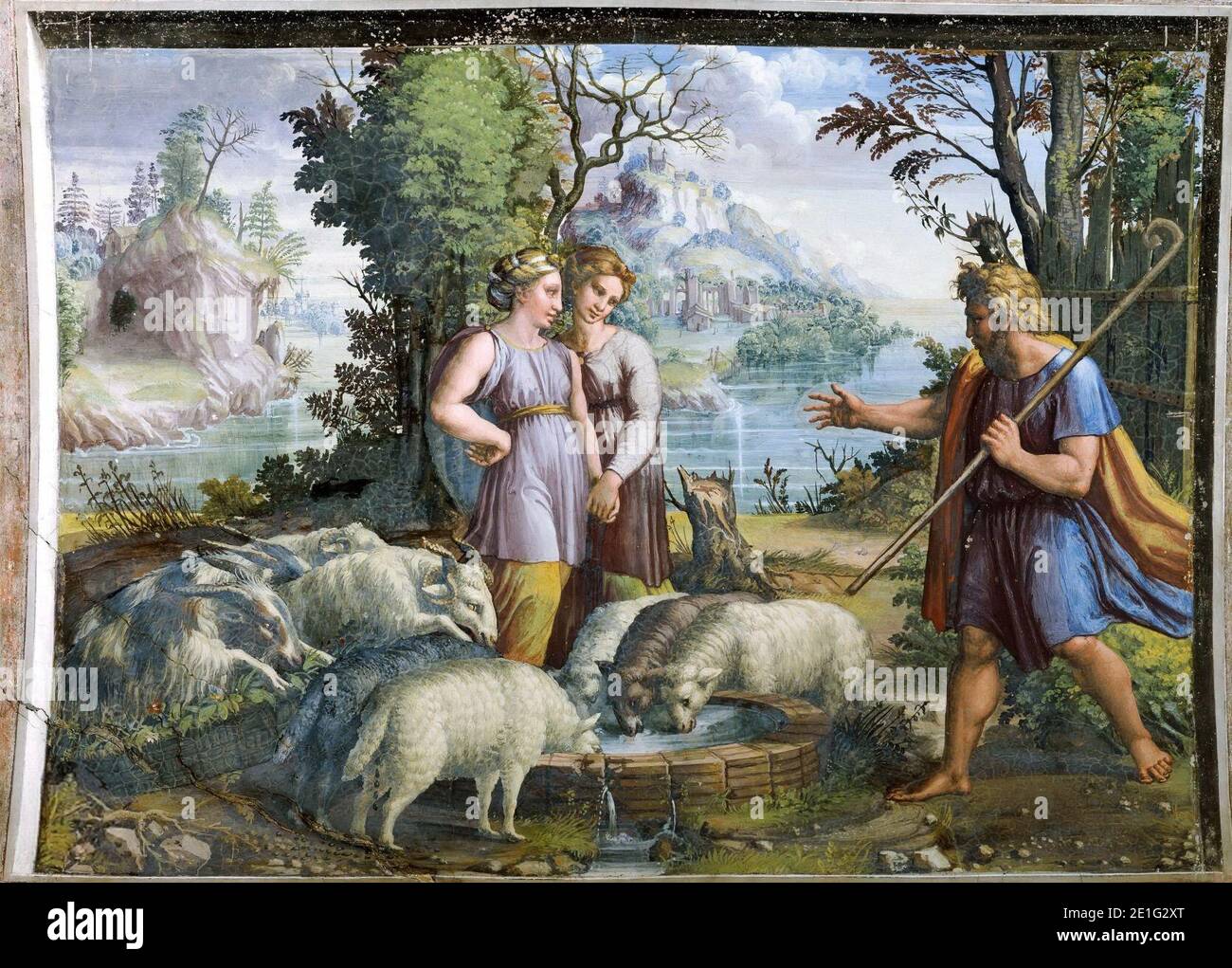 Loggia di raffaello 05 Stock Photo Alamy