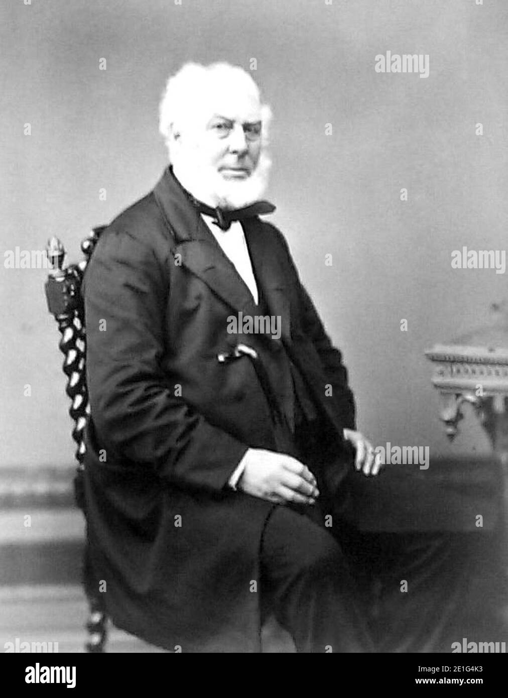 London Architect and Surveyor John Young, ca.1870 Stock Photo Alamy