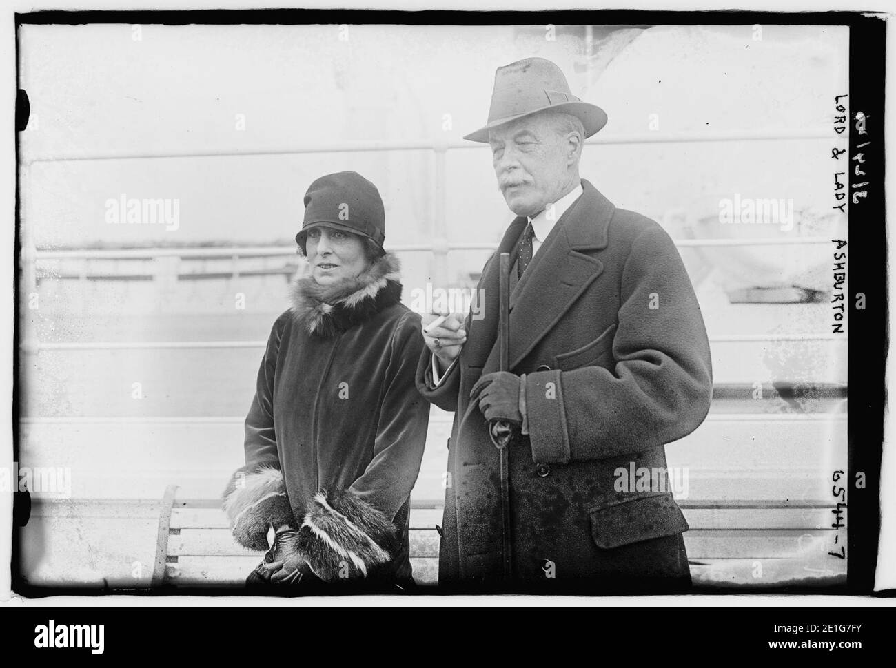 Lord & Lady Ashburton Stock Photo Alamy