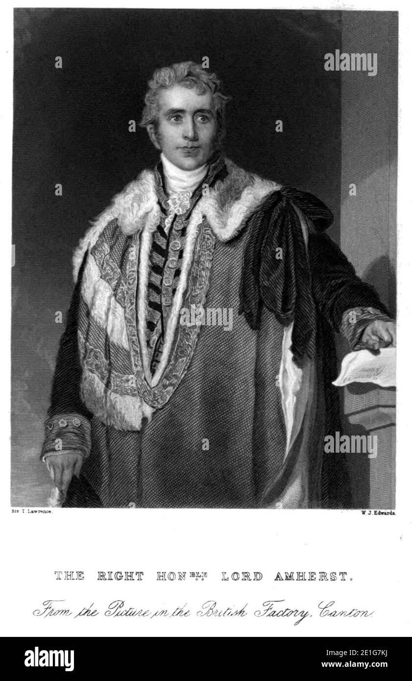 Lord amherst Black and White Stock Photos & Images Alamy