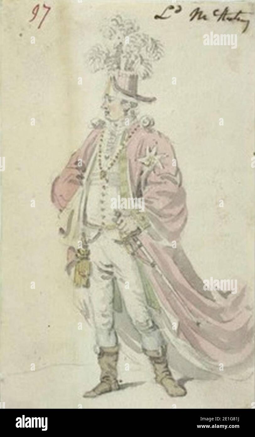 Lord Macartney Stock Photo Alamy