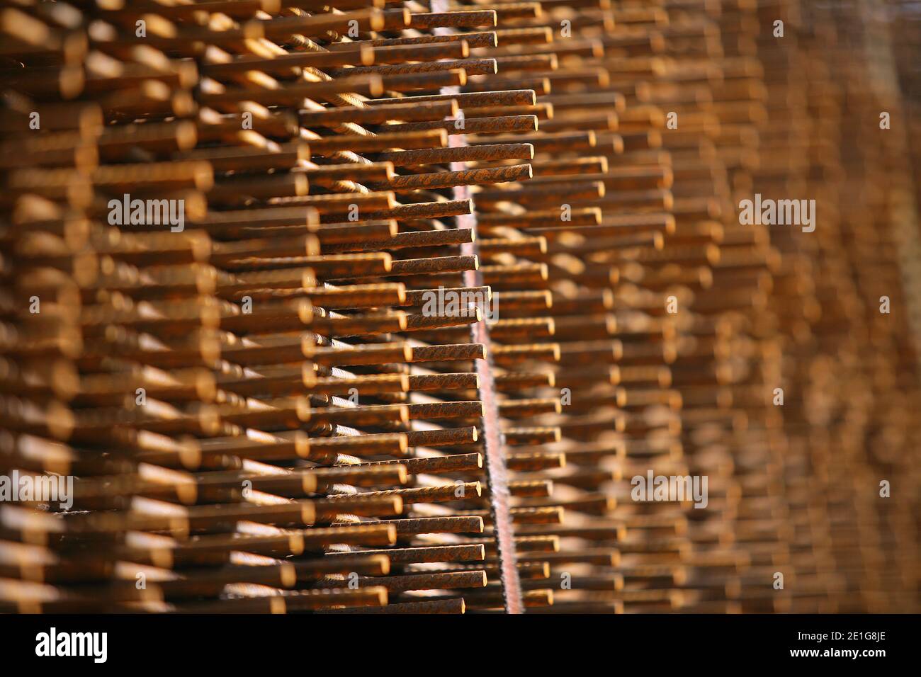 Steel rods horizontal hi-res stock photography and images - Alamy
