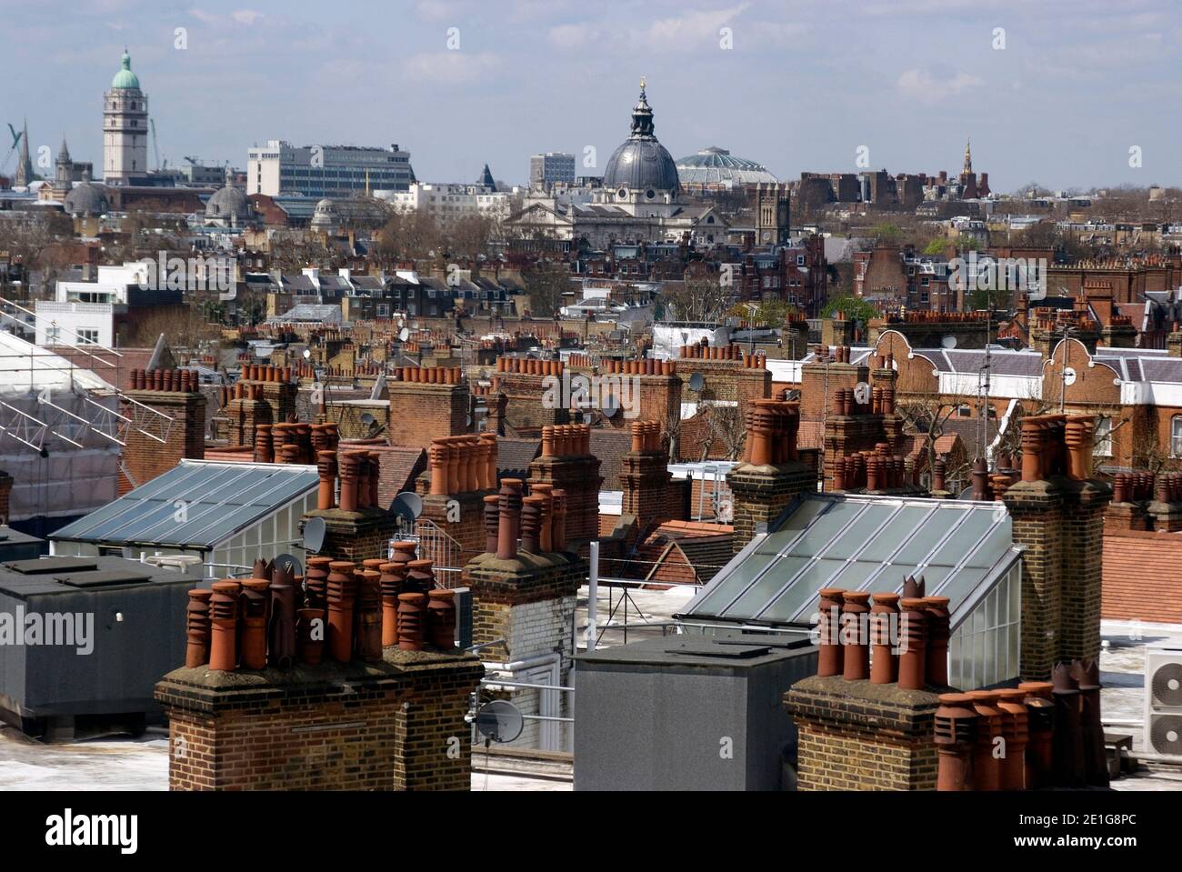 Sw London Rooftops View over the rooftops of SW London, SW1, England | NONE | Stock Photo ...