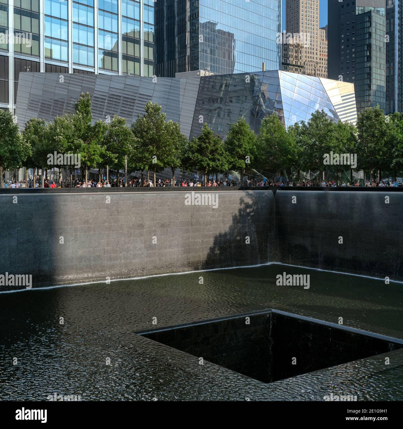 National September 11 Memorial & Museum, New York, USA. Completed in 2011. Stock Photo
