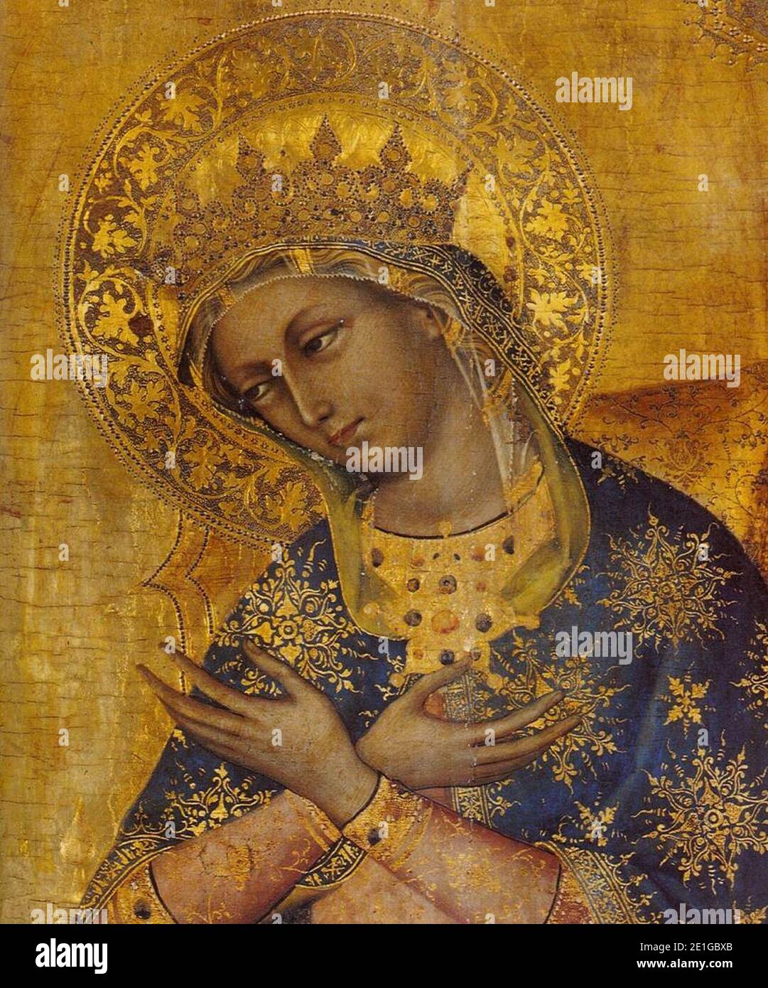 Lorenzo veneziano, polittico lion 04 Stock Photo Alamy