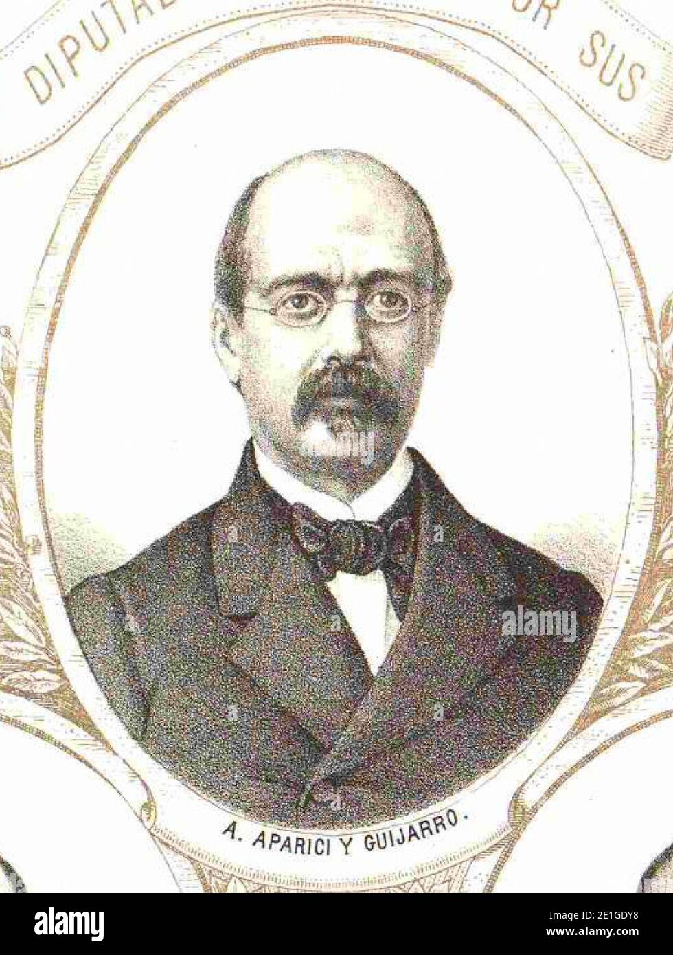 Los diputados pintados por sus hechos, Antonio Aparici y Guijarro