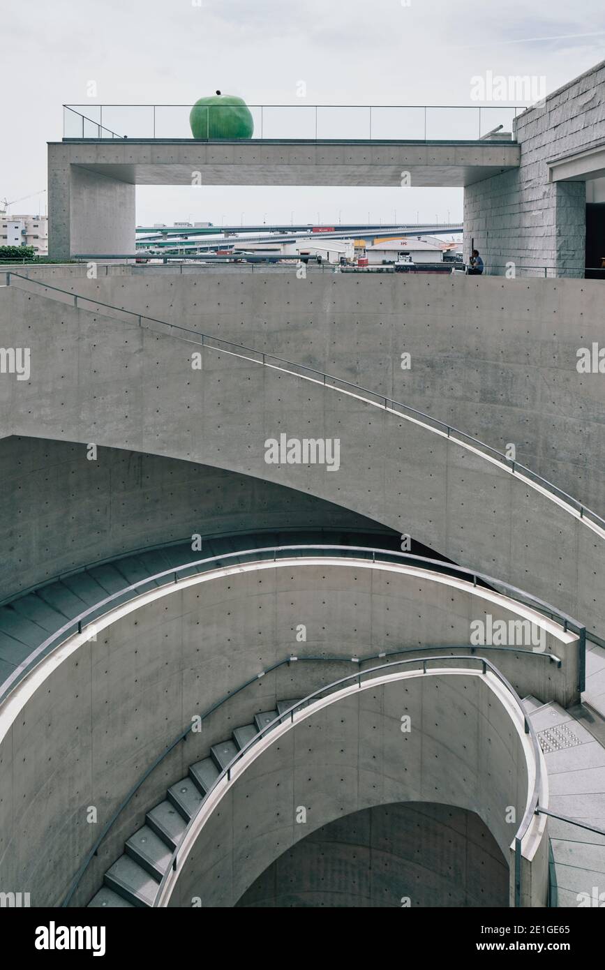 Hyogo prefectural Museum of Art, Nadaku Kobe Japan Architecture Revived Tadao Ando