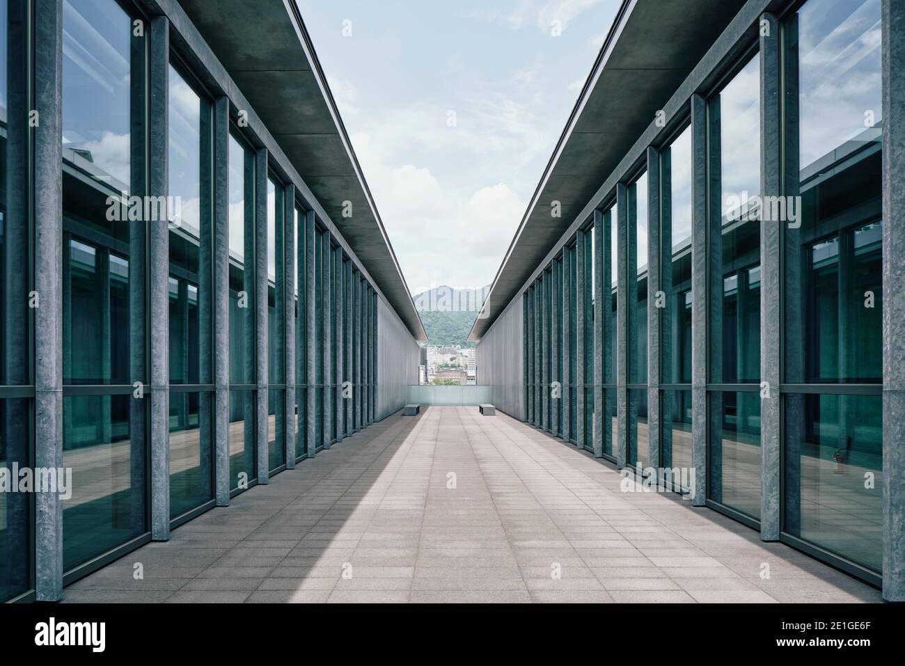 Hyogo Prefectural Museum of Art in Kobe, Japan. Stock Photo