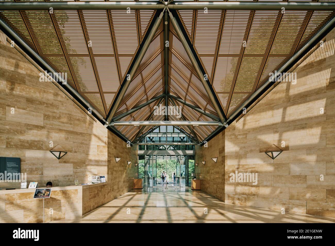 Interior architecture miho museum in hi-res stock photography and images -  Alamy