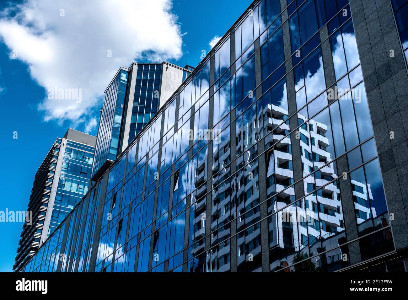 The Karolkowa Business Park was built in 2015 in Warsaw, Poland Stock Photo