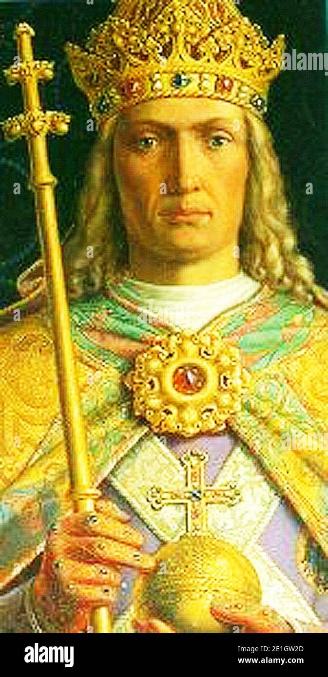 Louis IV de Bavière empereur germanique Stock Photo Alamy