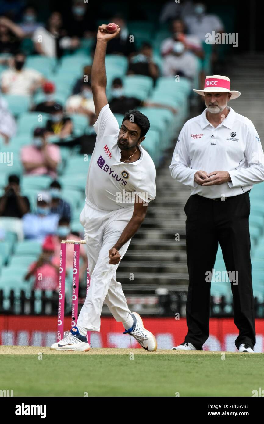 7th January 2021; Sydney Cricket Ground, Sydney, New South Wales