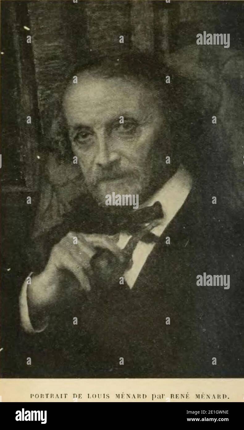 Louis Ménard par René Ménard Stock Photo Alamy