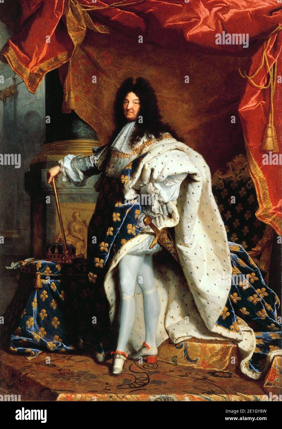 Louis XIV of France. Stock Photo
