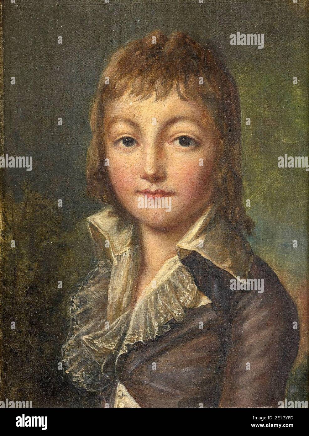 Louis XVII d'après Alexandre Kucharski. Stock Photo