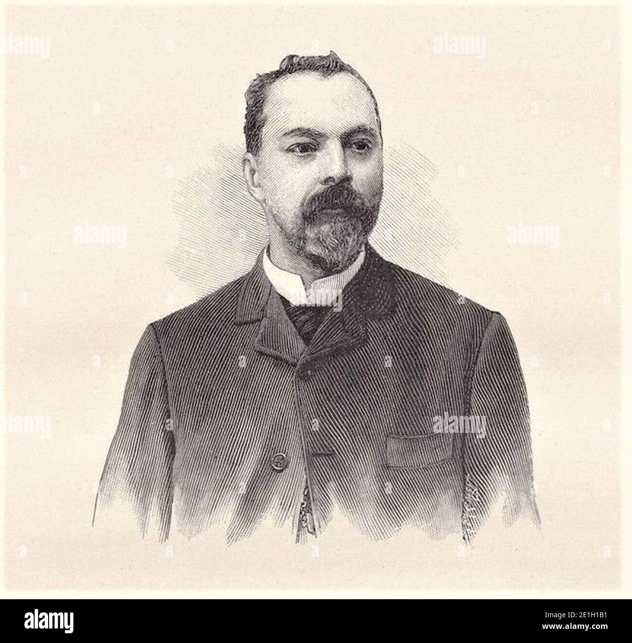 LouisErnest Lesage Album Mariani portrait Stock Photo Alamy