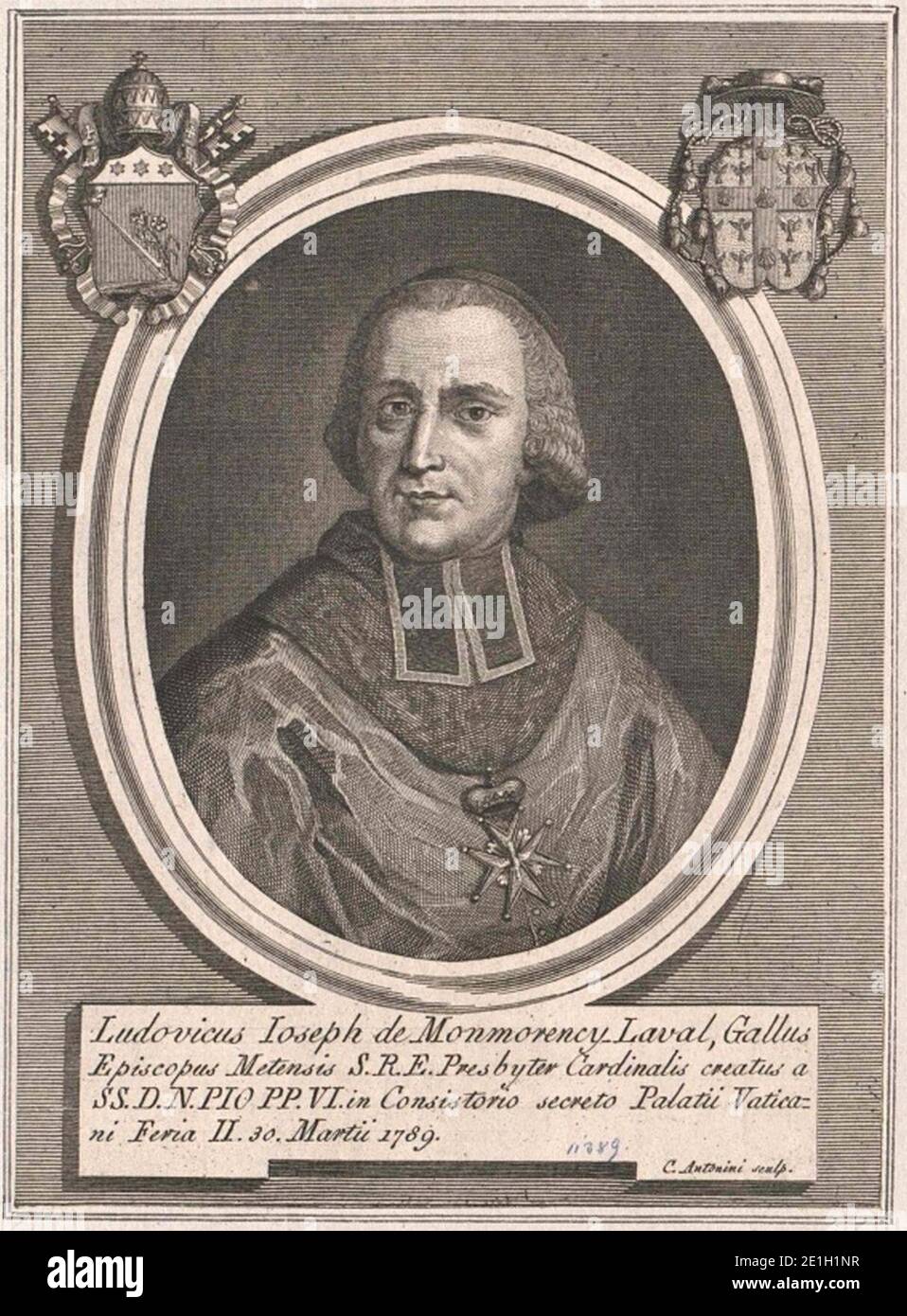 LouisJoseph de MontmorencyLaval 1 Stock Photo Alamy