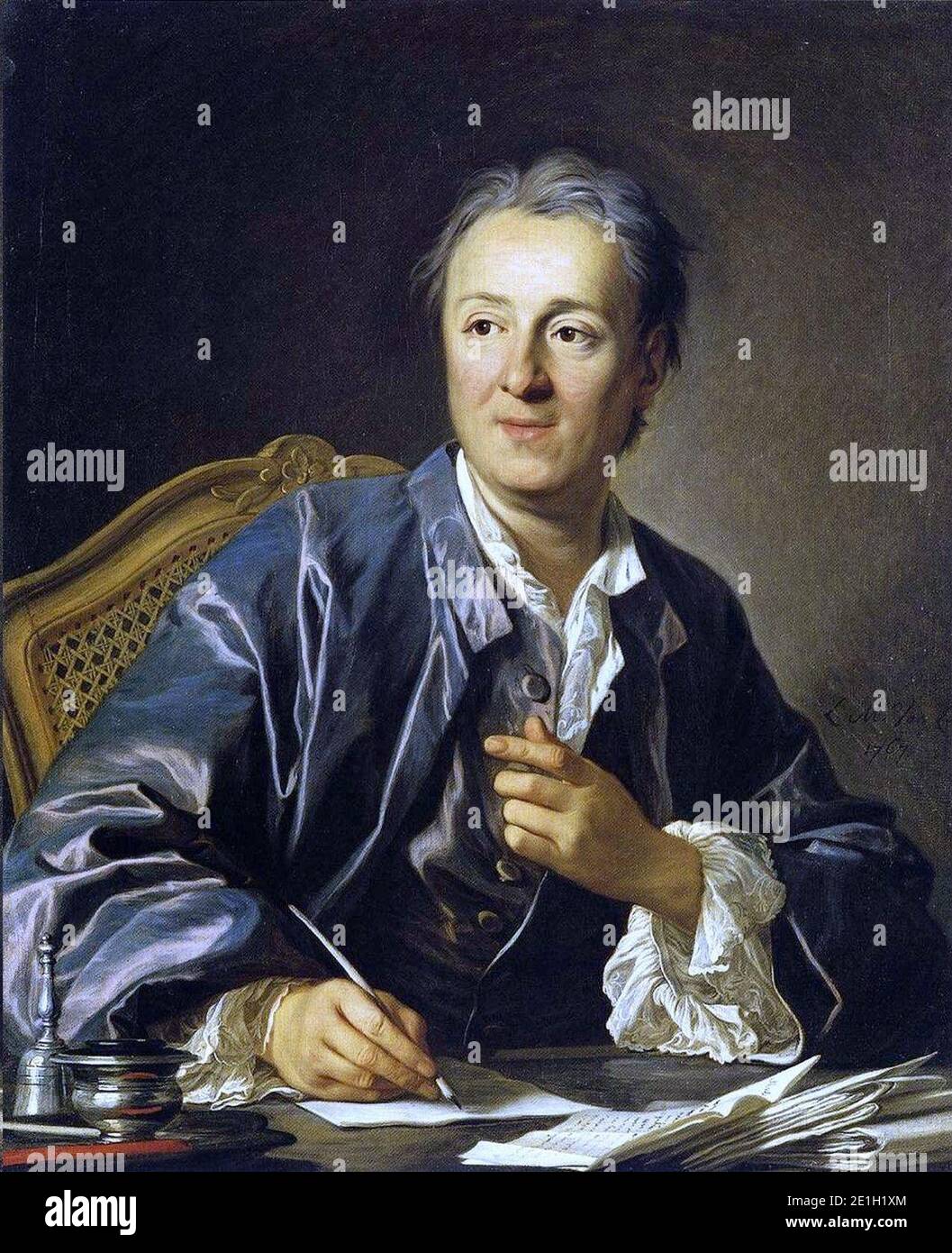 Louis Michel van Loo - Portrait of Louis XV 18th century Stock Photo - Alamy