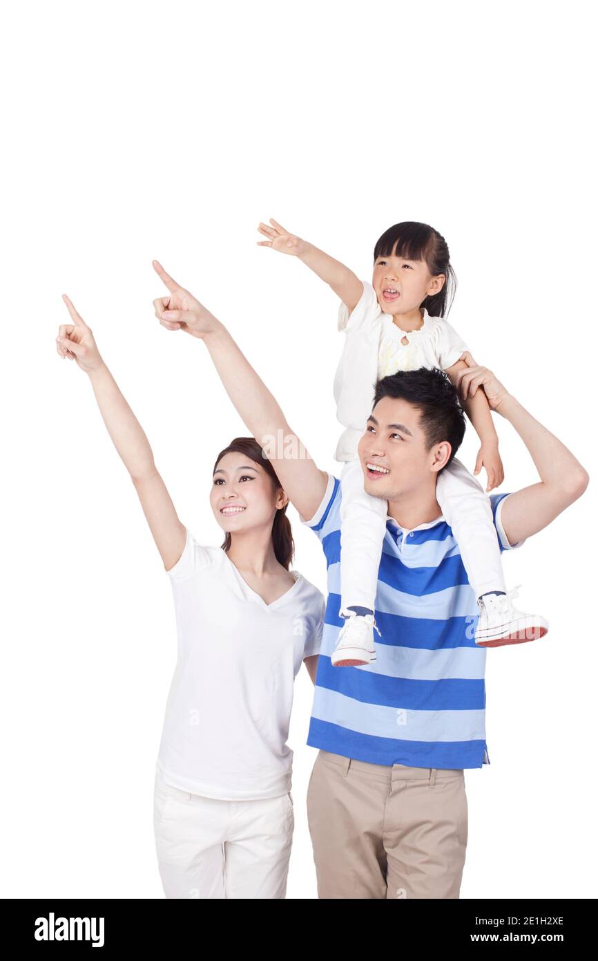 Three girls holding hands Cut Out Stock Images & Pictures - Alamy