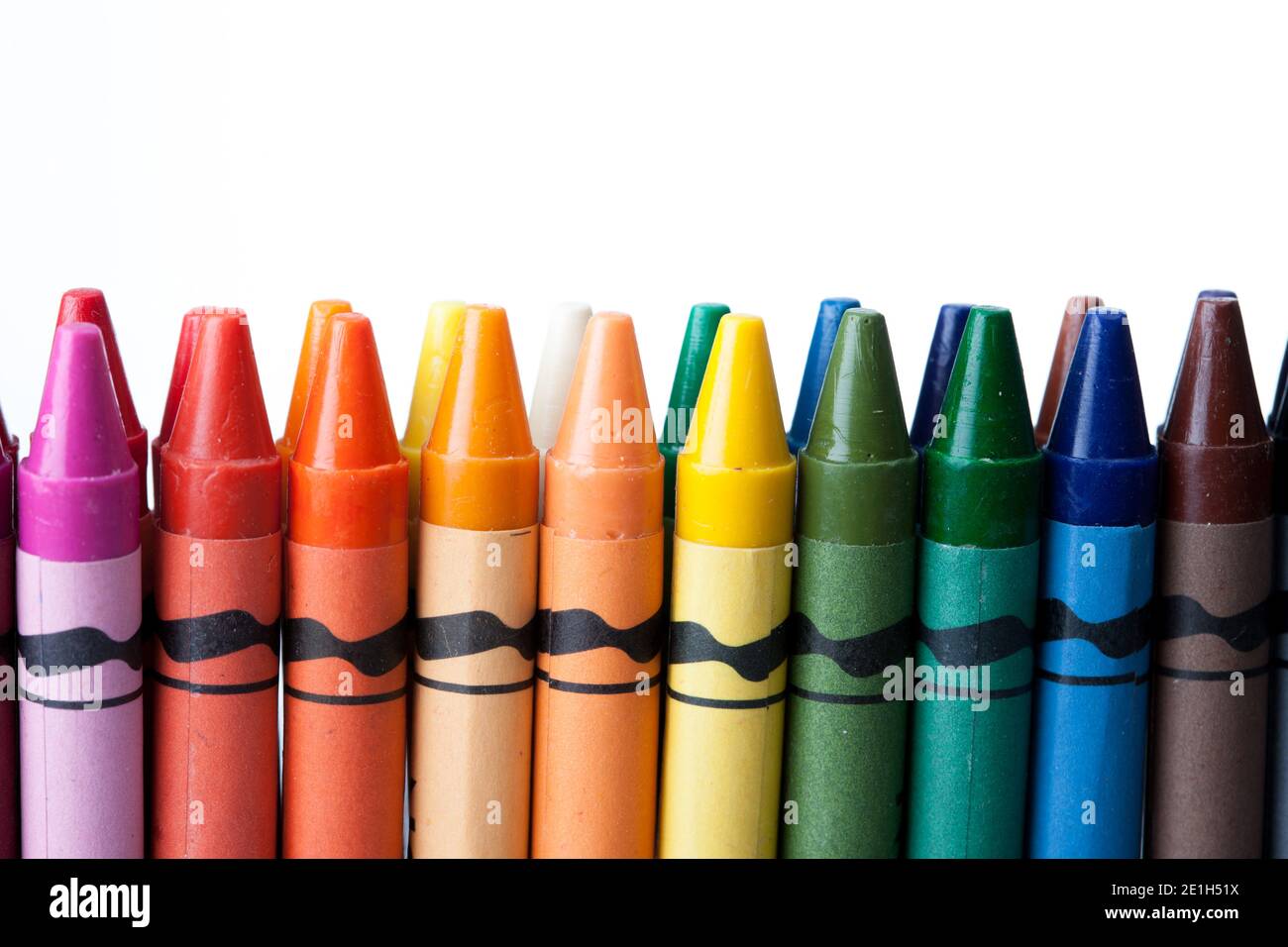 Wax crayons, Lidingö (Sweden Stock Photo Alamy