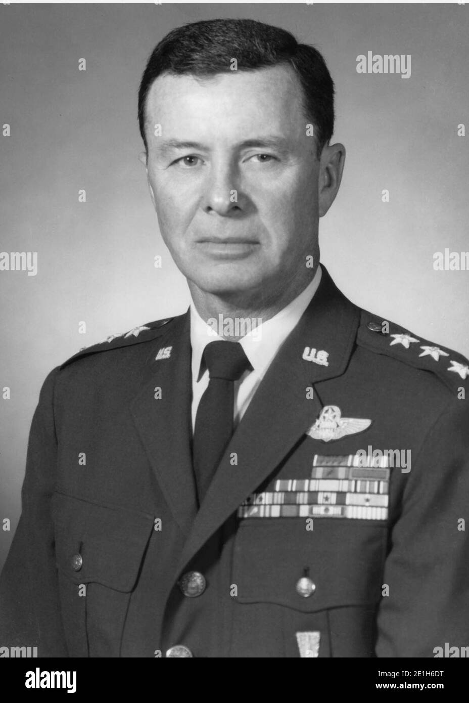 Lt Gen Austin J. Russell. Stock Photo