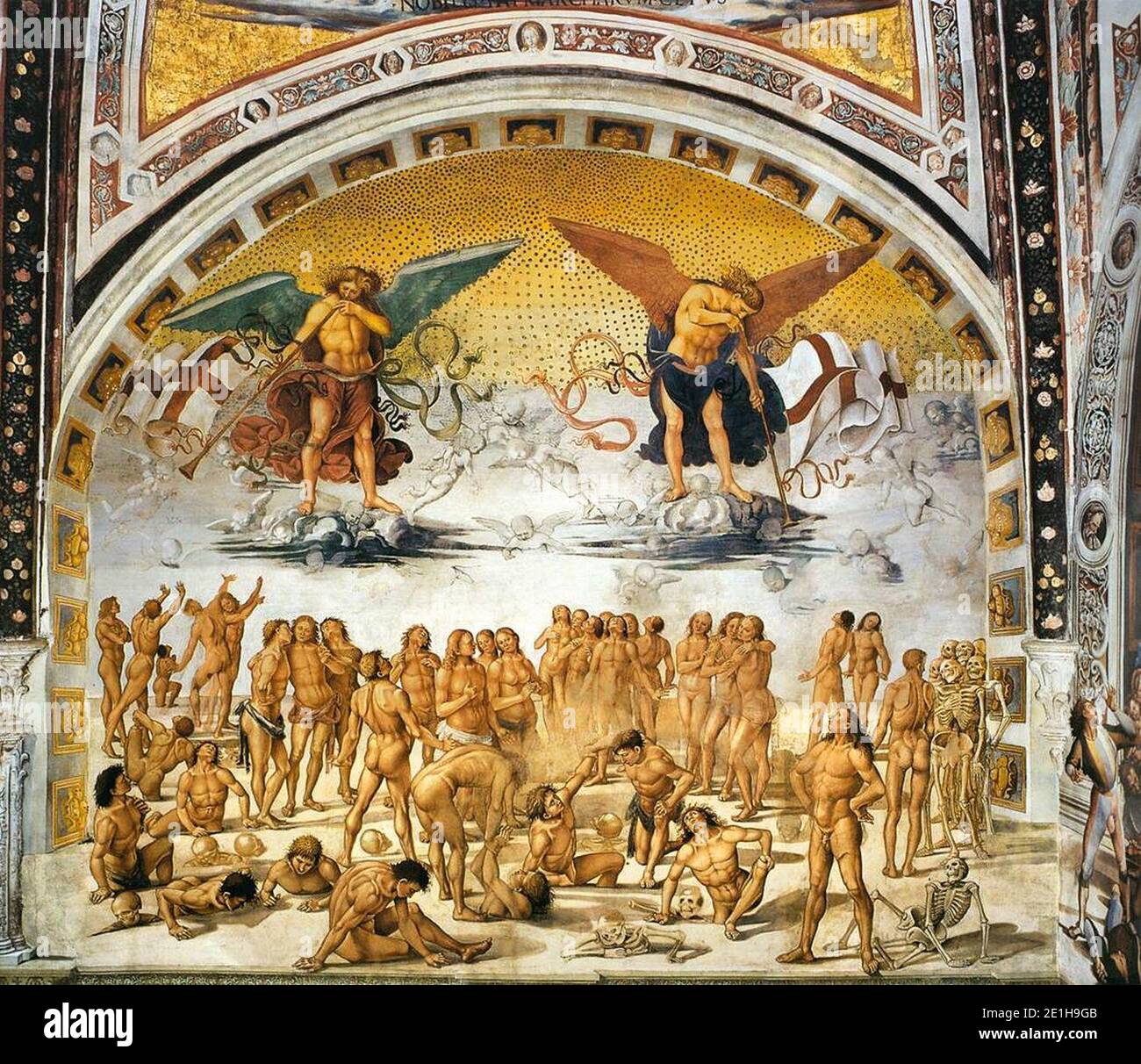 Luca Signorelli - Resurrection of the Flesh Stock Photo - Alamy