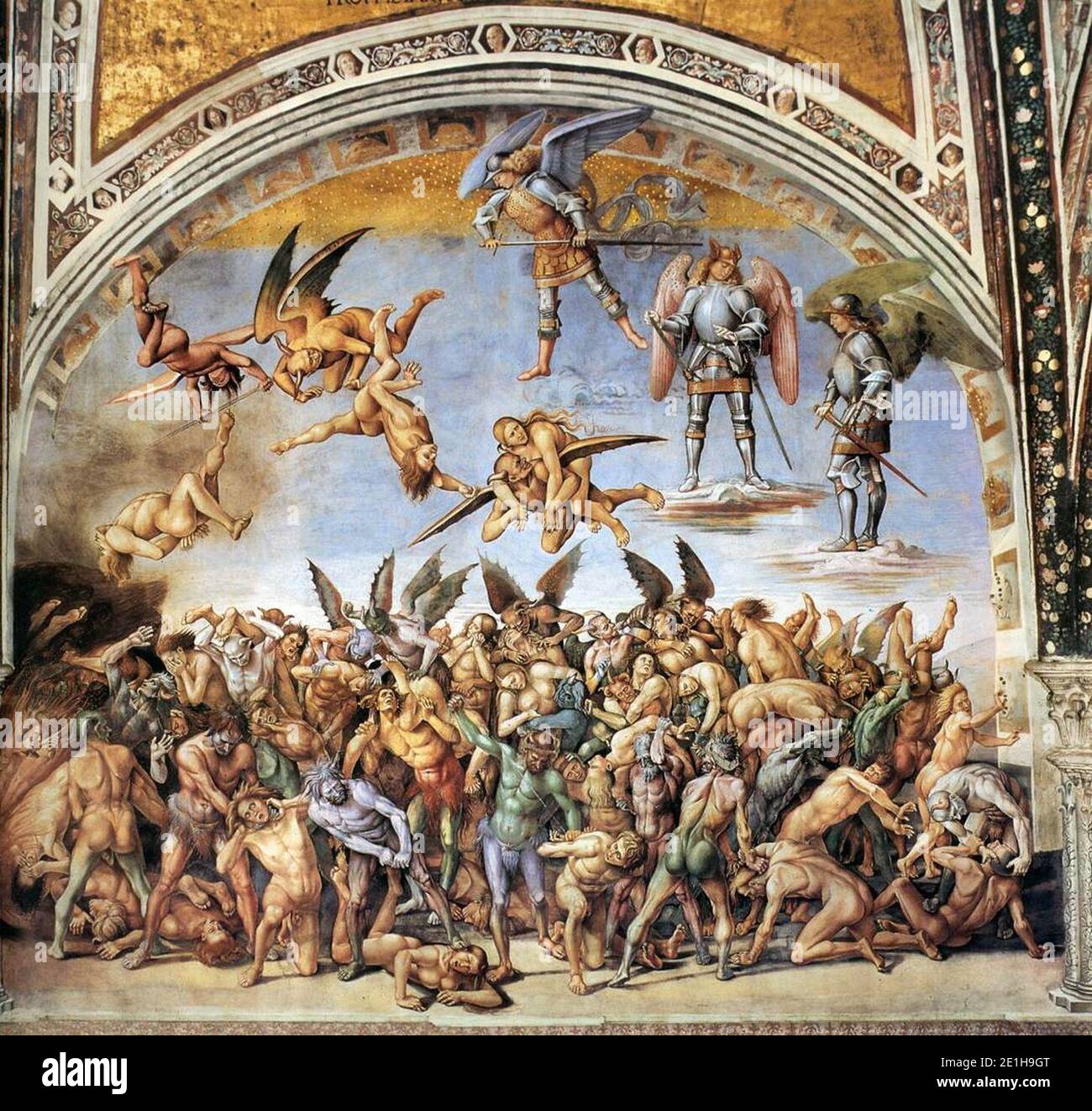 Damned Cast Into Hell Signorelli