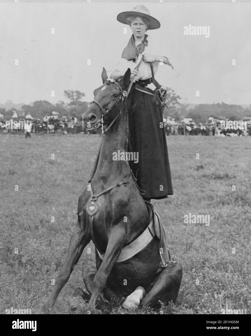 Lucille Mulhall at 101 Ranche Stock Photo Alamy