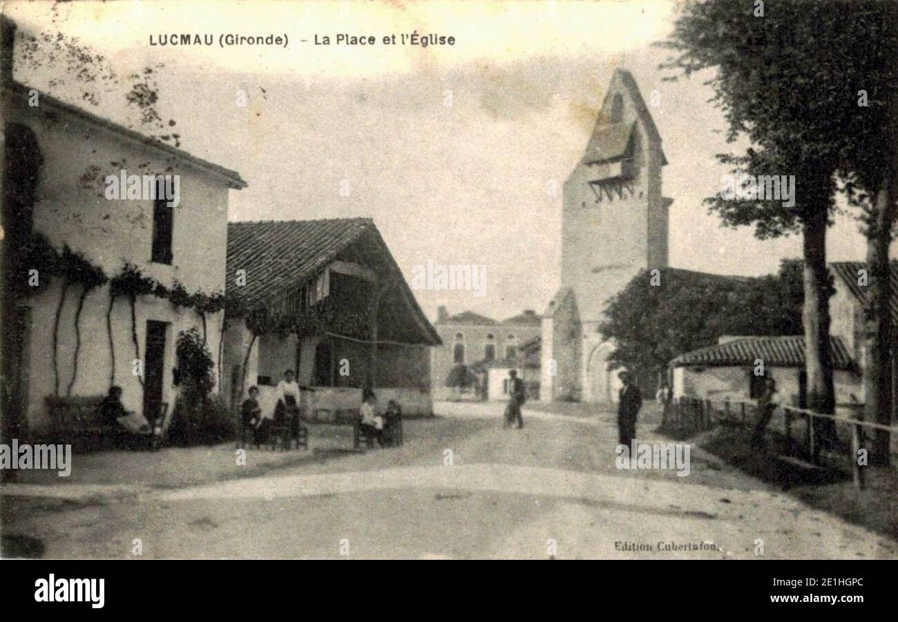 Lucmau bourg 1 Stock Photo Alamy