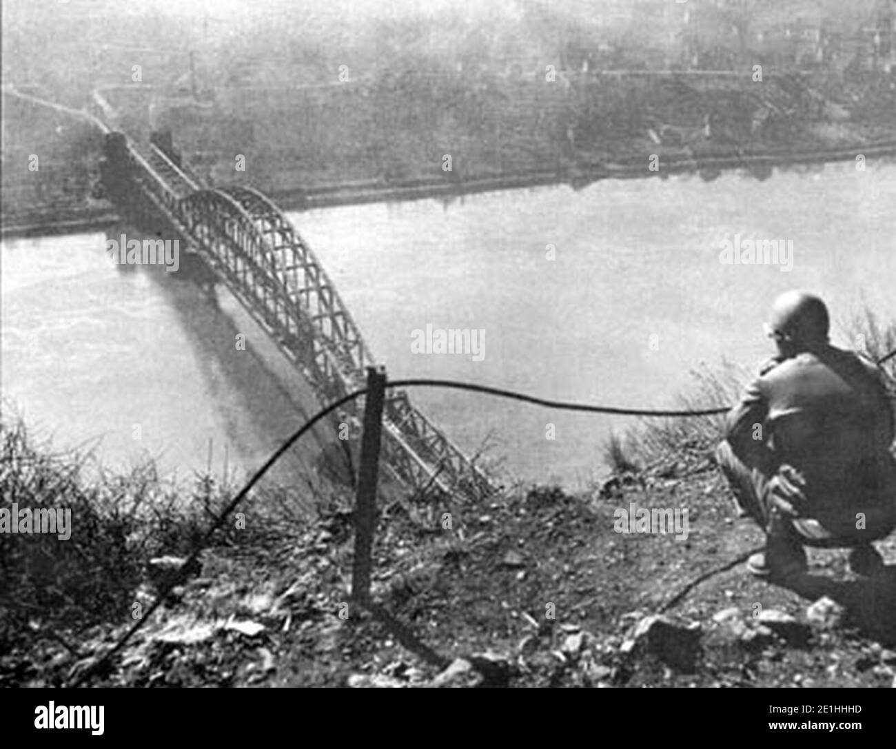 Ludendorff Bridge from Erpeler Ley Stock Photo - Alamy