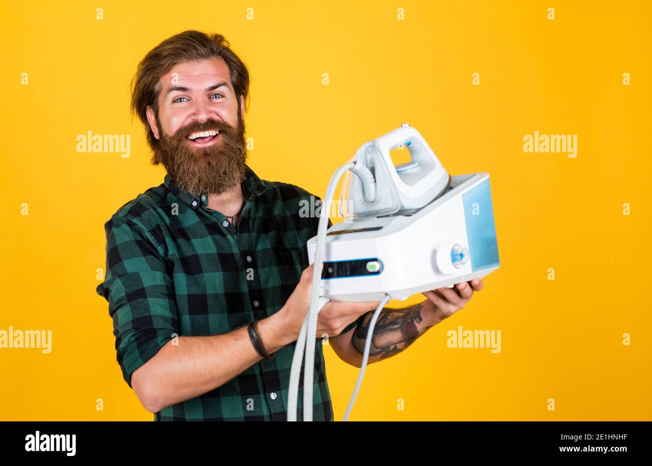 beard ironing machine